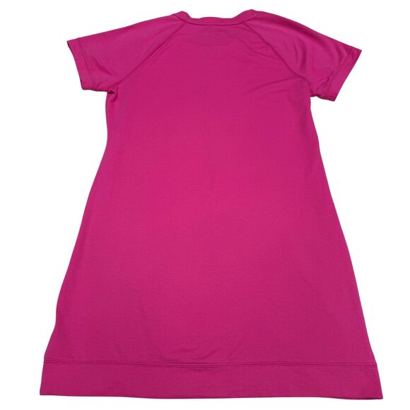 Juicy By Juicy Couture Women's Pink SS T-Shirt Dress, Size XL - Picture 2 of 7